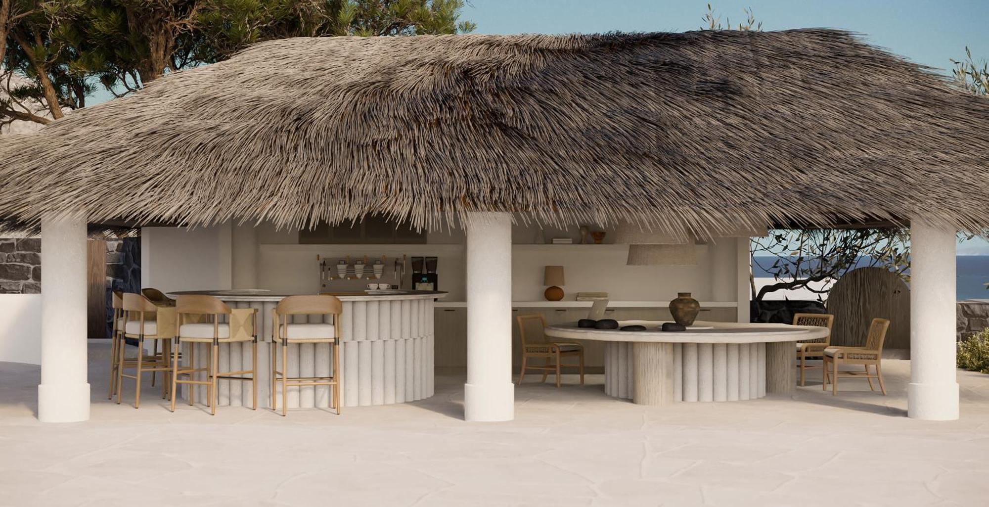 Black Rose Beach Suites เปริสซา ภายนอก รูปภาพ